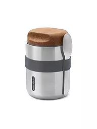 BLACK+BLUM | Vaso térmico de 550 ml de acero inoxidable / negro | Plata