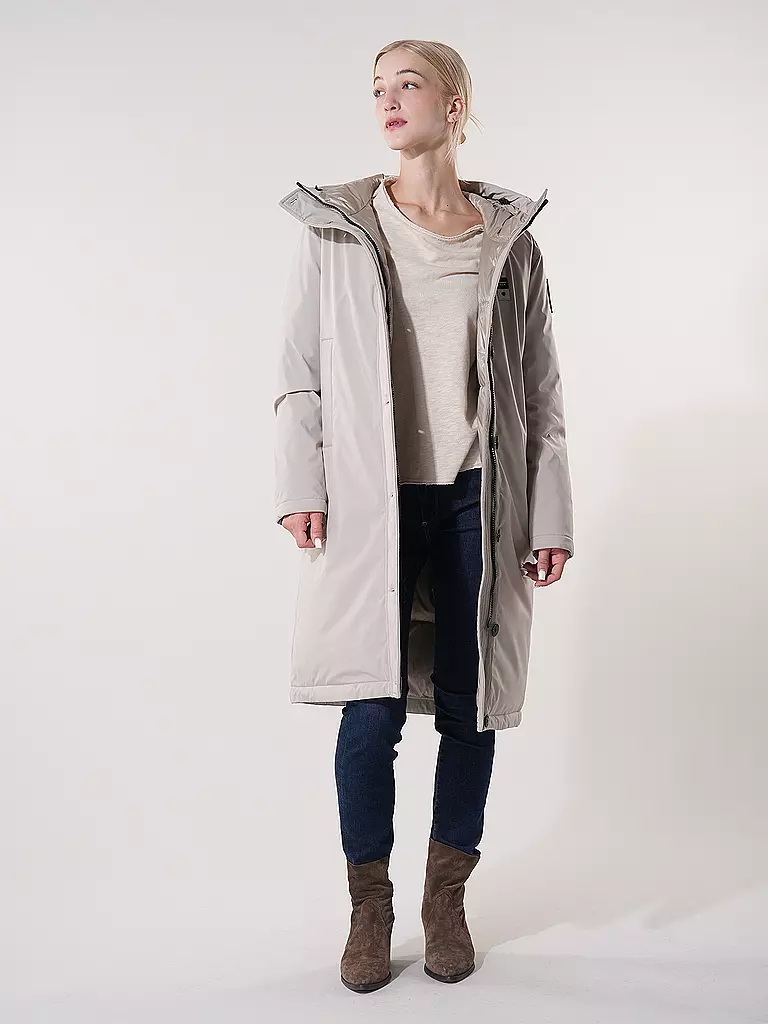 BLAUER | Abrigo de plumas CARMEN | Beige