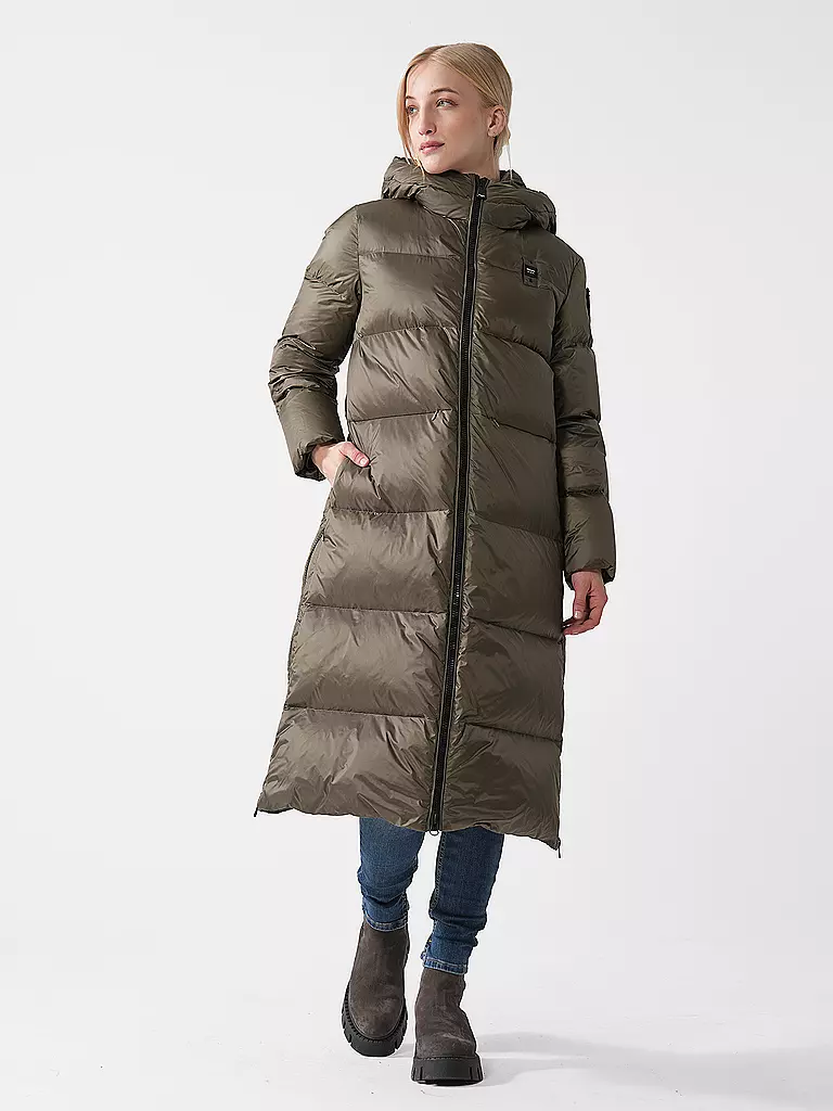 BLAUER | Abrigo de plumas CELIA | Oliva