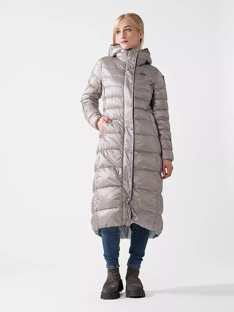 BLAUER | Daunenmantel ANITA | Gris claro