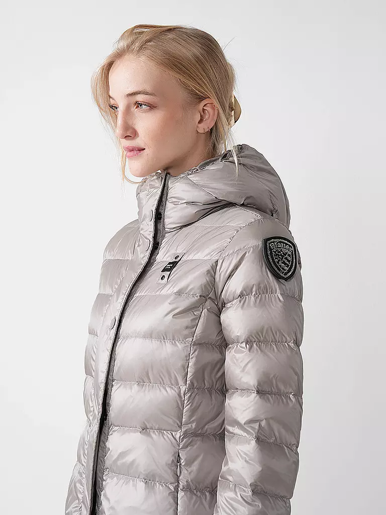 BLAUER | Daunenmantel ANITA | Gris claro