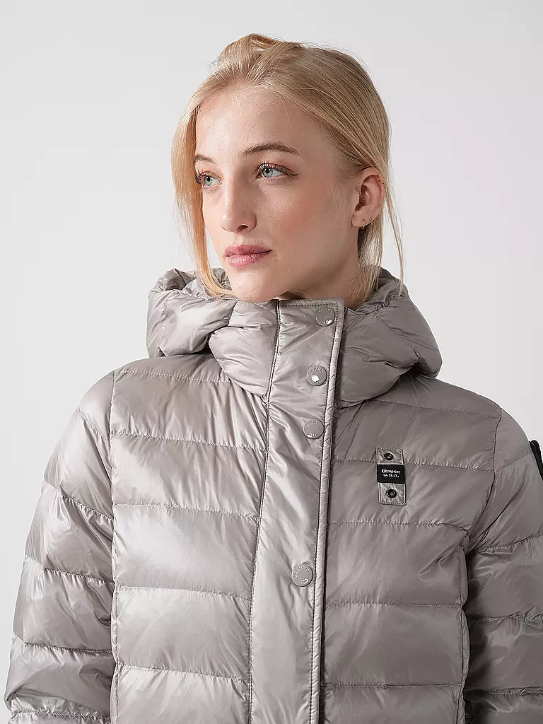 BLAUER | Daunenmantel ANITA | Gris claro