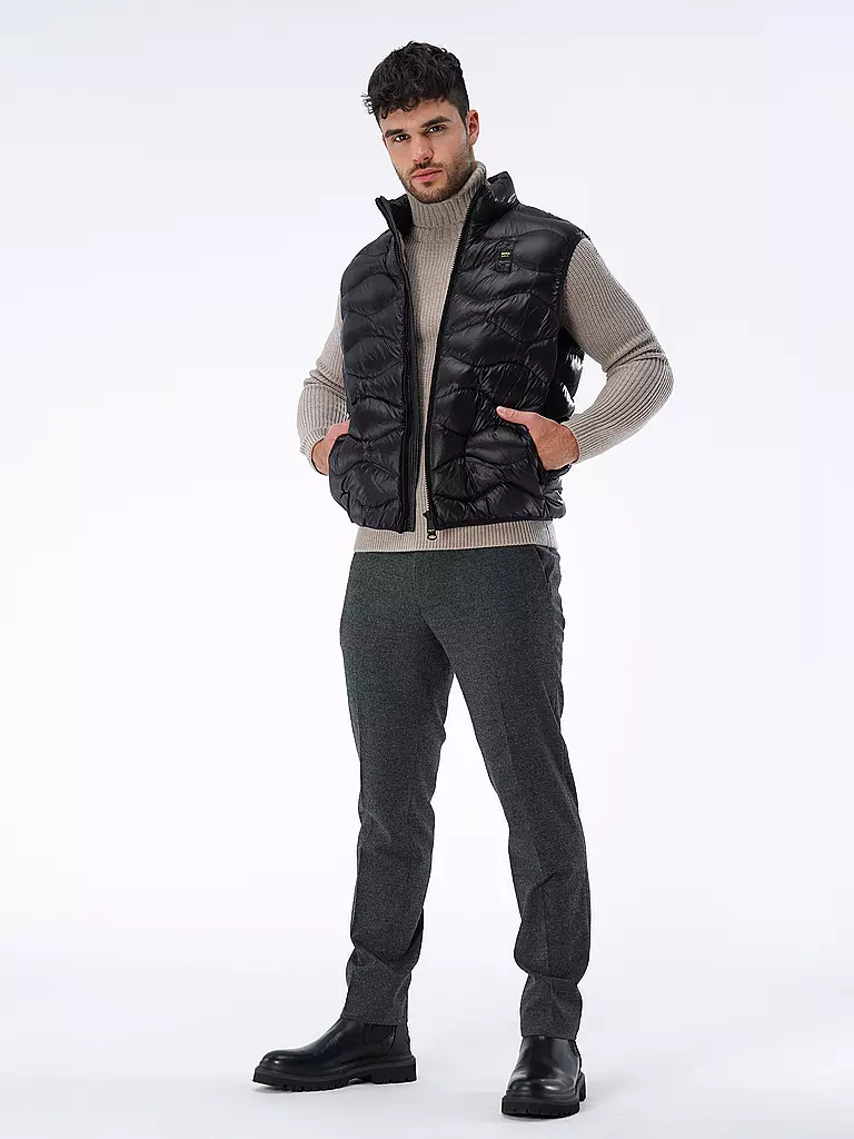 BLAUER | Steppgilet  | Negro