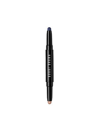 BOBBI BROWN | Sombra de ojos - Barra de sombra en crema de larga duración de doble punta (01 Silk / Rich Navy)