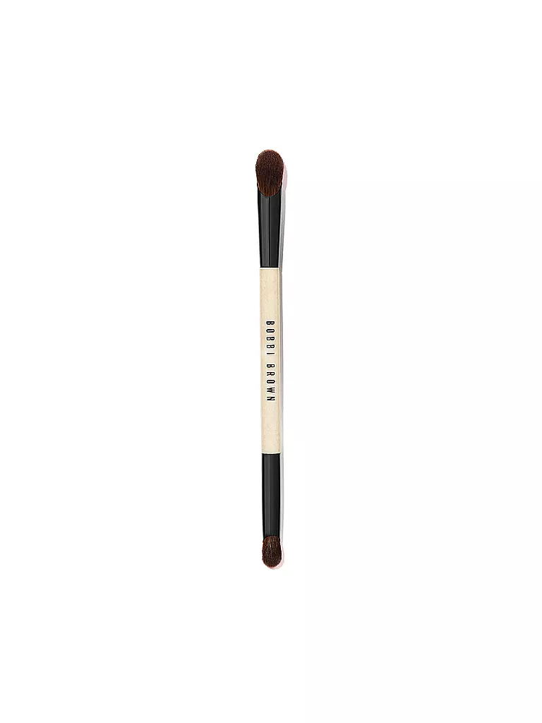 BOBBI BROWN | Pincel - Pincel de ojos de cobertura total de doble punta | Sin color