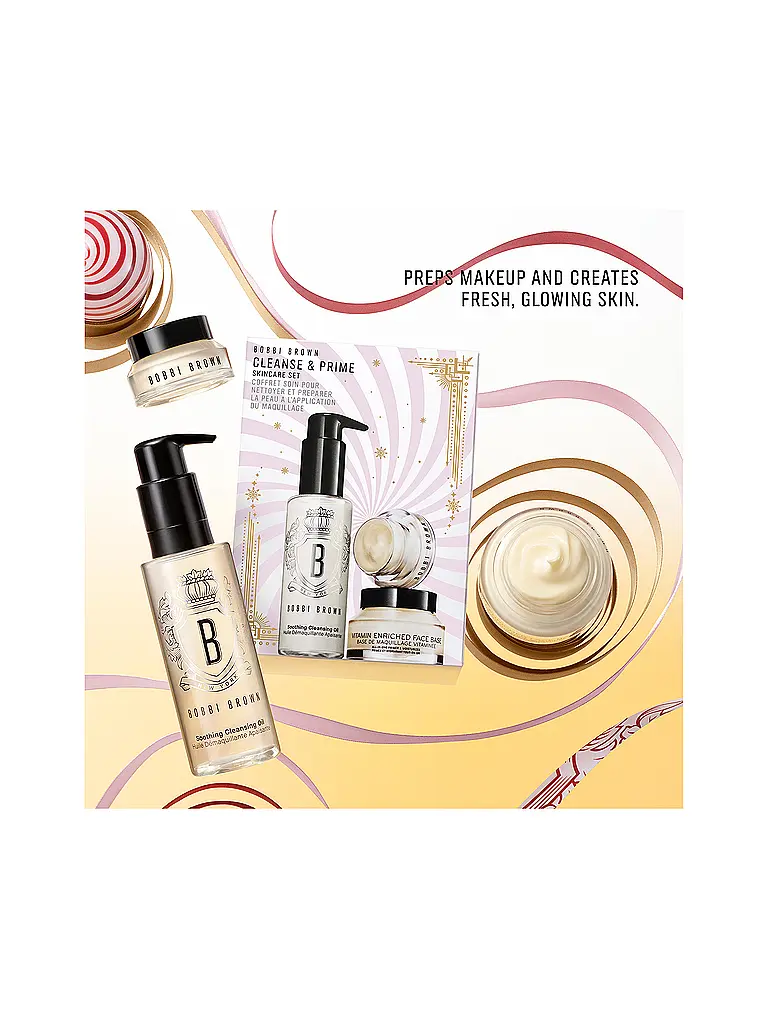 BOBBI BROWN | Set de regalo - Set de cuidado de la piel Cleanse & Primer 100 ml / 50 ml / 15 ml | 