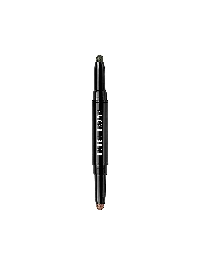 BOBBI BROWN | Sombra de ojos - Barra de sombra en crema de larga duración de doble punta (01 Café / Verde Dorado) | dunkelgrün