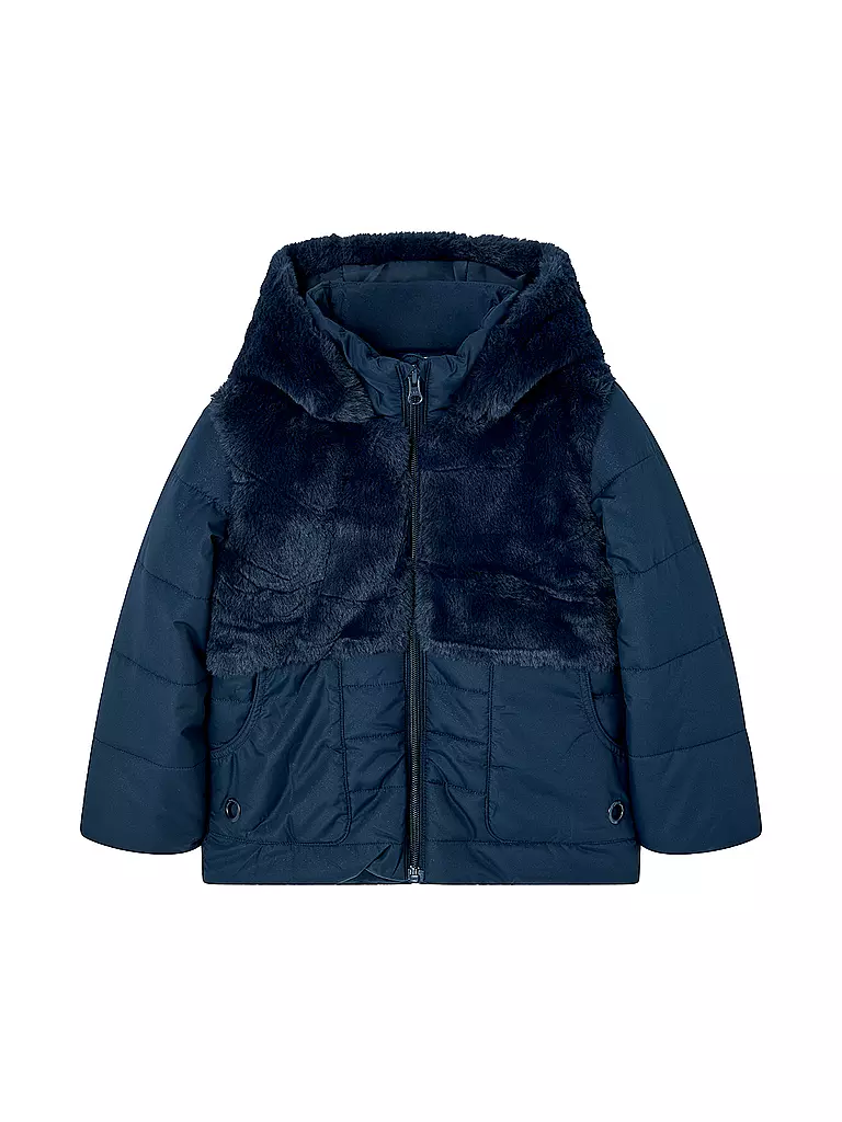 BOBOLI | Mädchen Mantel | Azul oscuro