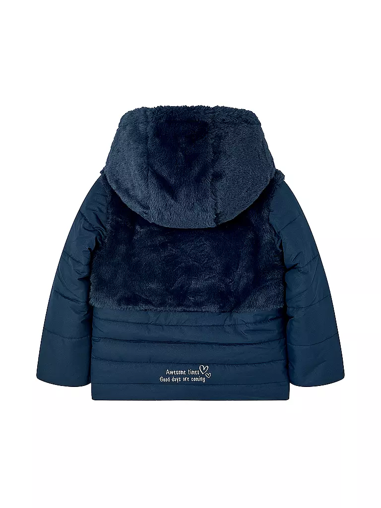 BOBOLI | Mädchen Mantel | Azul oscuro