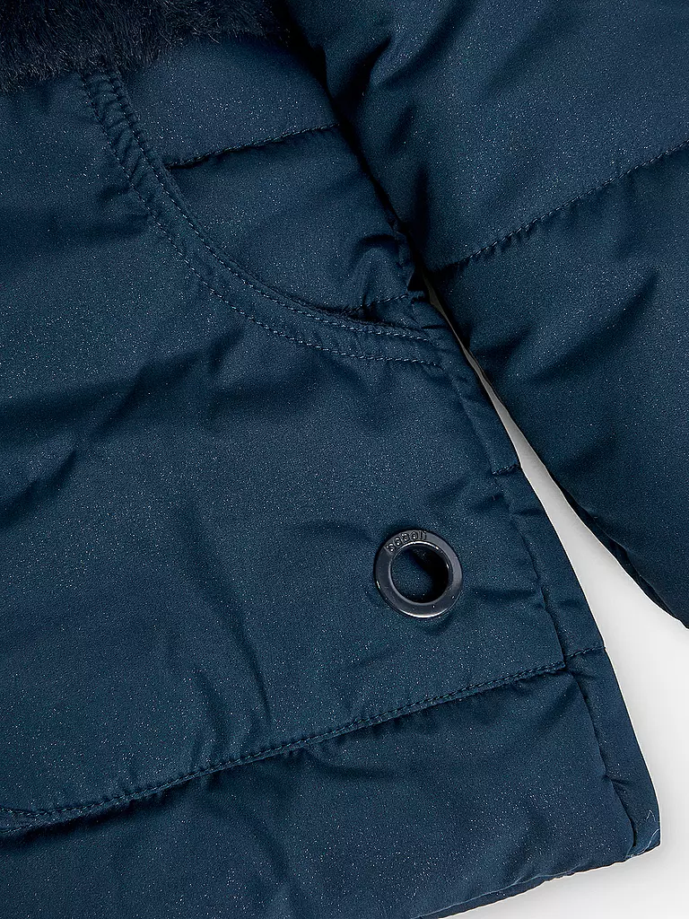 BOBOLI | Mädchen Mantel | Azul oscuro