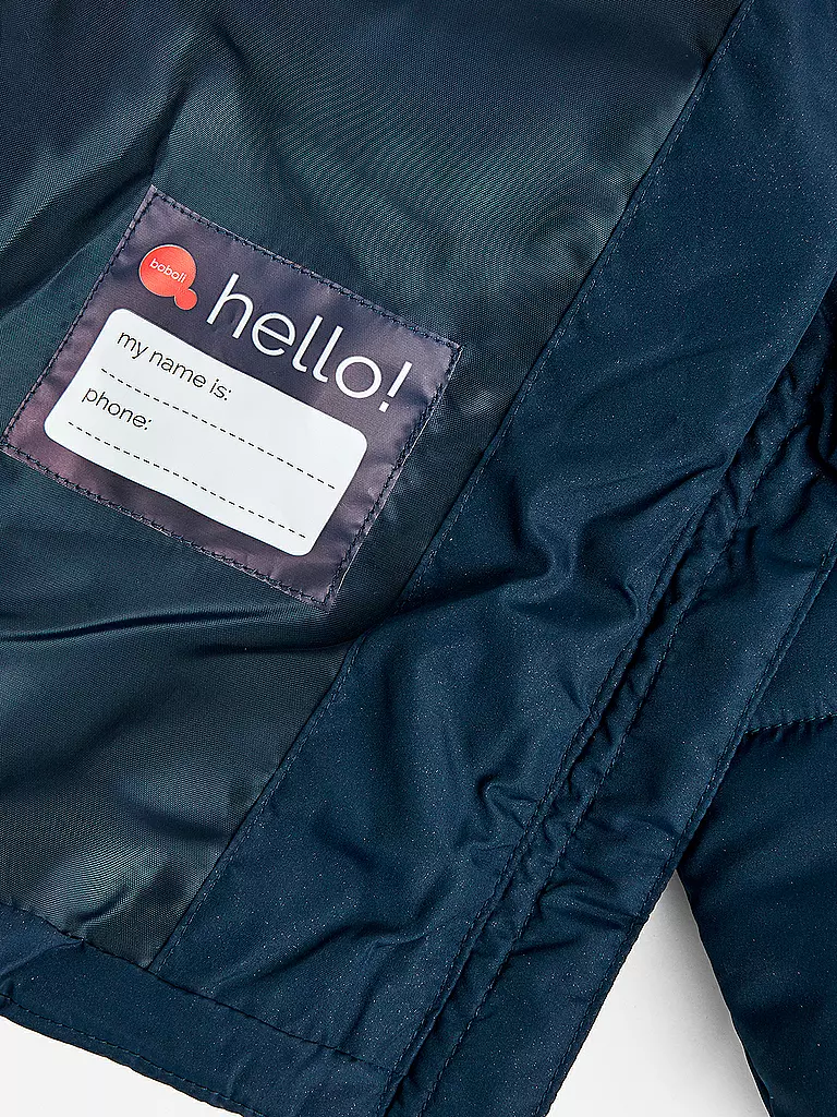 BOBOLI | Mädchen Mantel | Azul oscuro