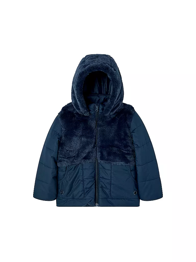 BOBOLI | Mädchen Mantel | Azul oscuro