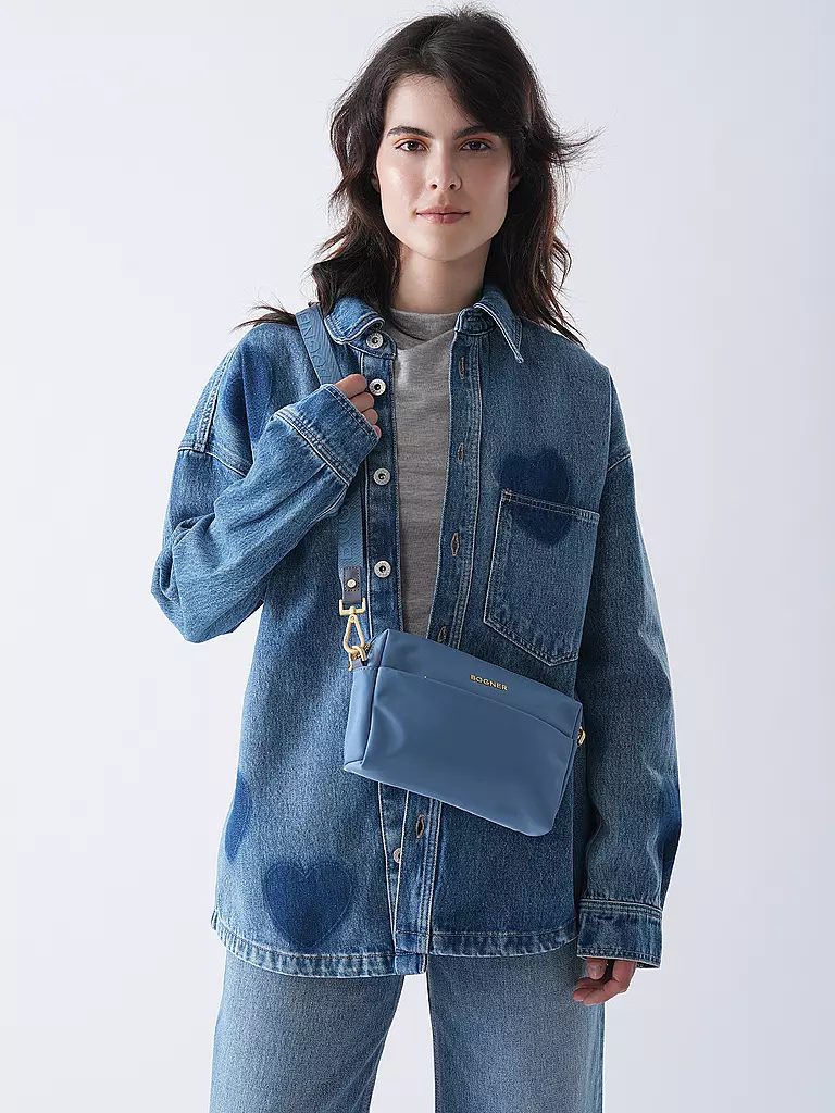 BOGNER | Bolso - Mini Bolso KLOSTERS NEVE SITA | Azul claro