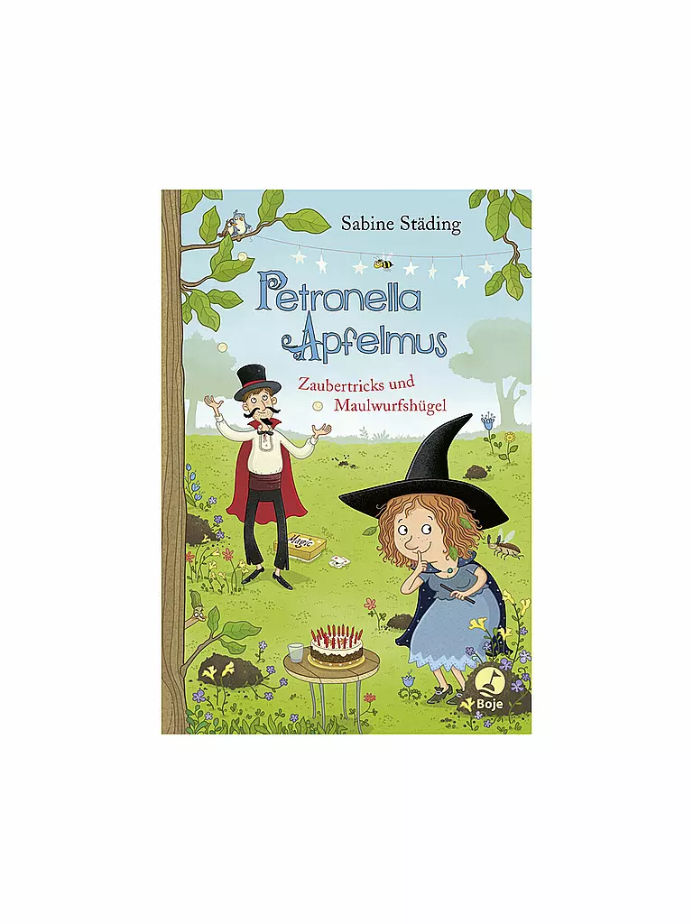 BOJE VERLAG | Libro - Petronella Apfelmus - Trucos de magia y túmulos de topos | Sin color