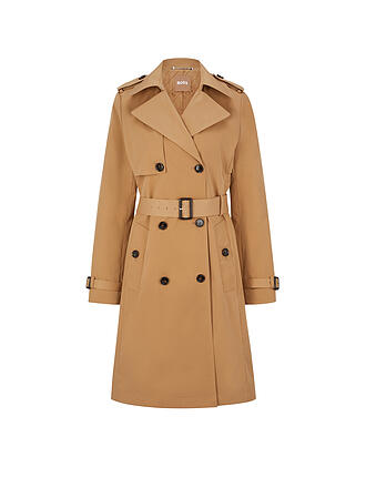 BOSS | Trenchcoat de corte estándar CONRY