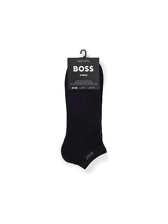 BOSS | Calcetines cortos pack de 2 azul oscuro
