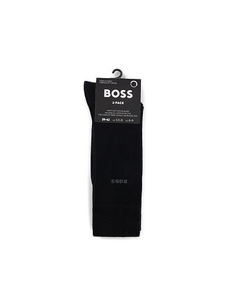 BOSS | Calcetines paquete de 2 negro