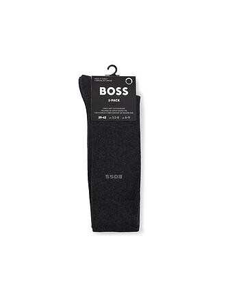 BOSS | Calcetines paquete de 2 carbón