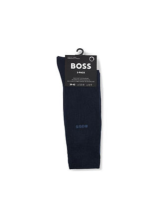 BOSS | Calcetines, paquete de 2, azul oscuro