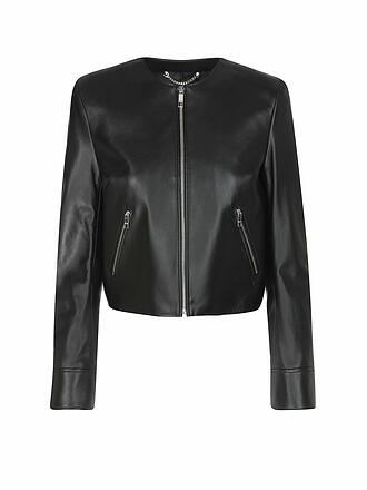 BOSS | Chaqueta de cuero SADENITA