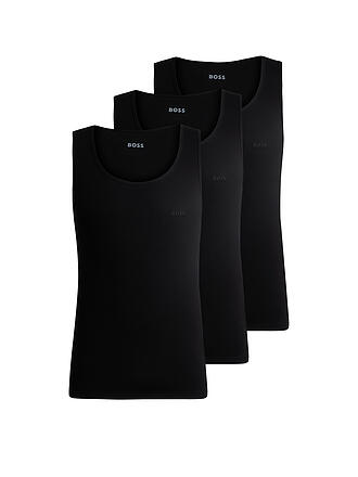 BOSS | Tanktop Paquete de 3 negro