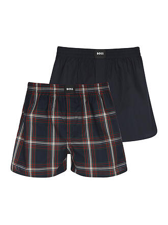 BOSS | Boxershorts paquete de 2 open blue