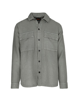 BOSS | Overshirt de lino LOCKY_3