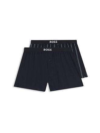 BOSS | Boxershorts Paquete de 2 azul oscuro