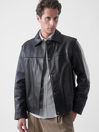 BOSS | Chaqueta de cuero JOBAN