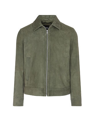 BOSS | Chaqueta de cuero H-MALBANO