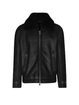 BOSS | Chaqueta de piel H-MORBIN