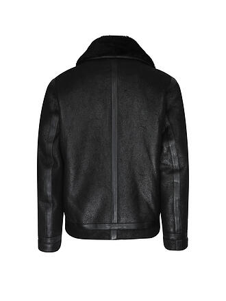 BOSS | Chaqueta de piel H-MORBIN