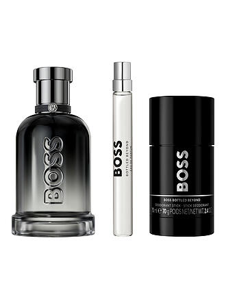 BOSS | Set de regalo - Eau de Parfum Bottled Beyond y desodorante en barra, set trío para hombre 100ml / 75ml / 10ml