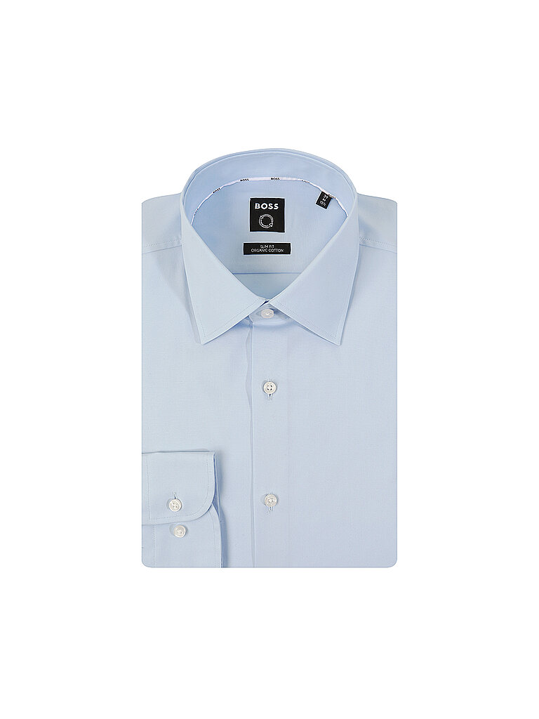 Boss Camisa Slim Fit Hank azul 40