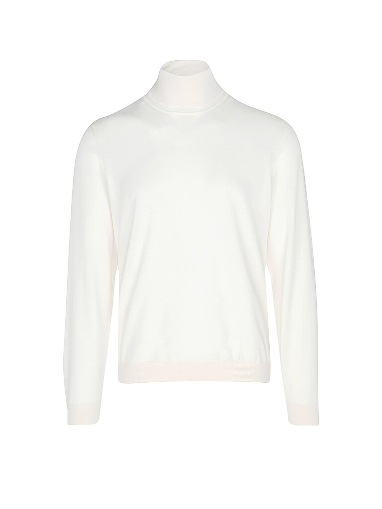 Jersey de cuello alto Slim Fit MUSSO crema XXL