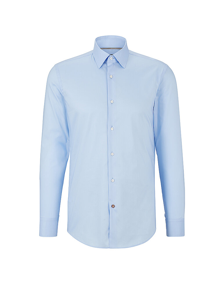 Camisa Slim Fit H-HANK azul 37