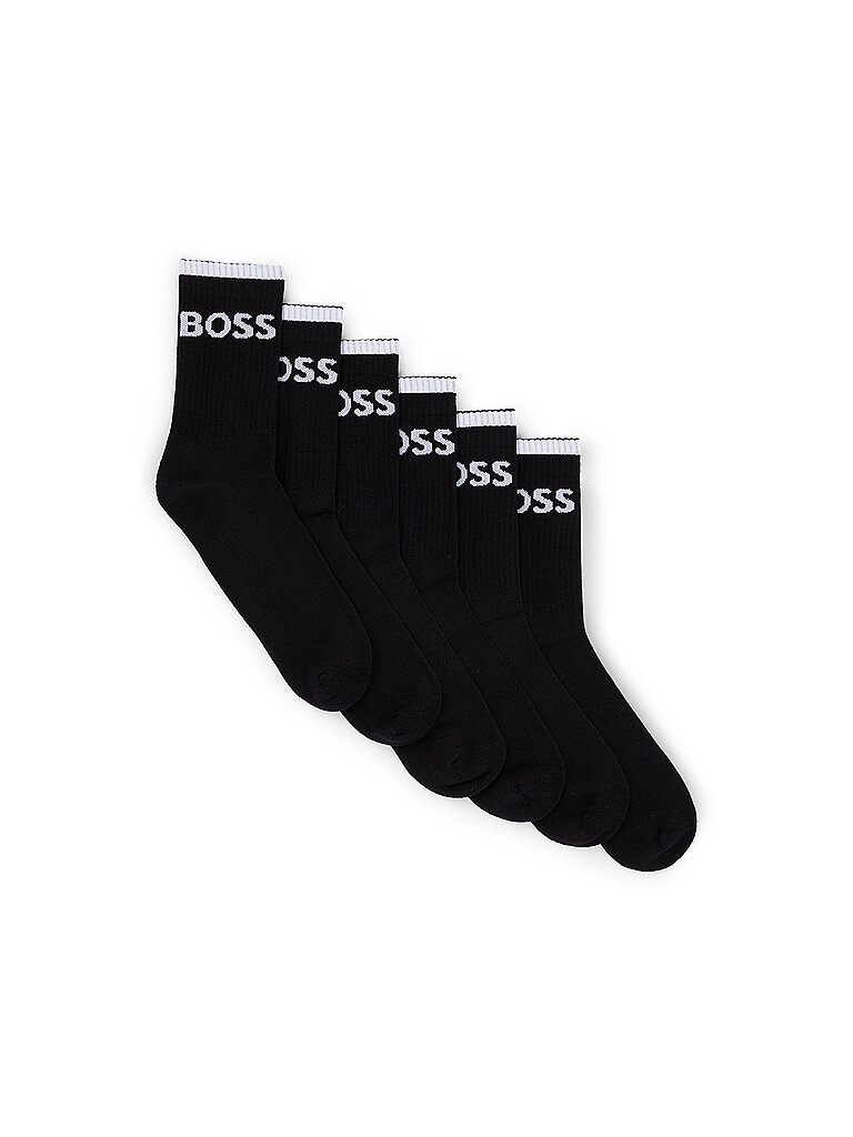 Calcetines Pkg. de 6 negro negro