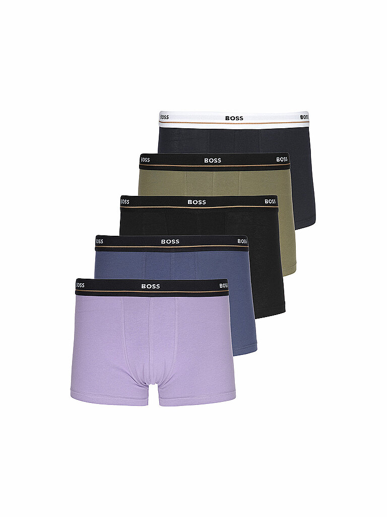Calzoncillos paquete de 5 colores lila XXL