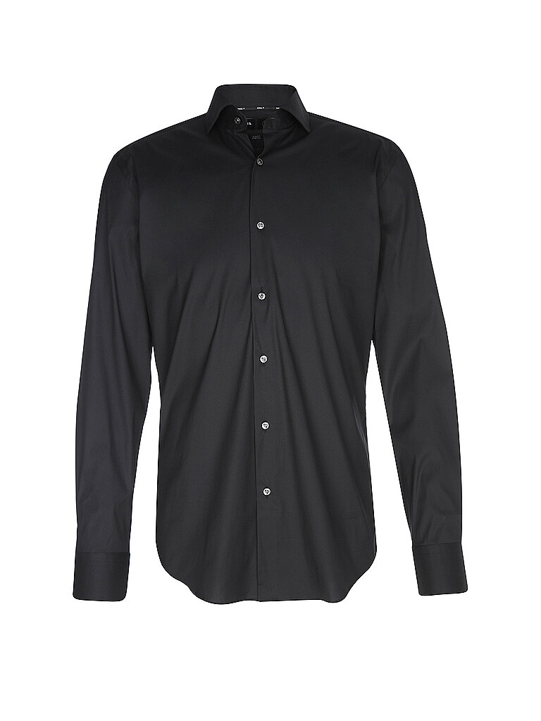 Camisa Slim Fit P-HANK negro 40
