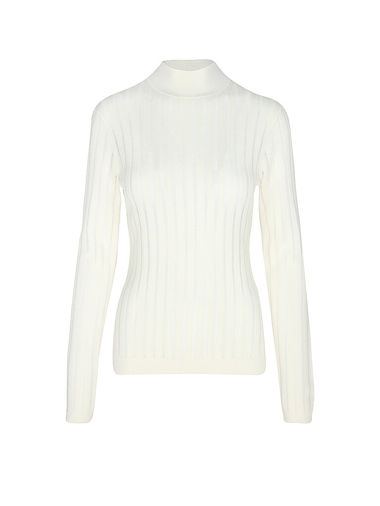 BOSS Jersey de cuello alto FATIRAMI blanco