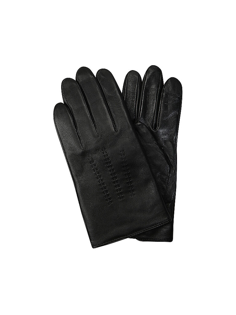 Guantes de cuero HAINZ negro 8,5