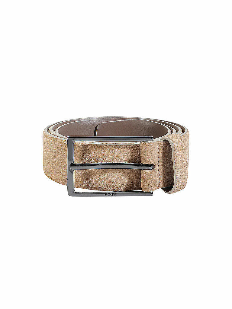 Cinturón de cuero CALINDO beige 100