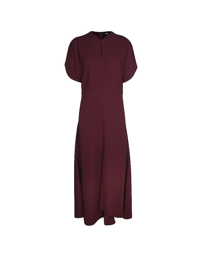 Boss Midikleid rojo oscuro 38