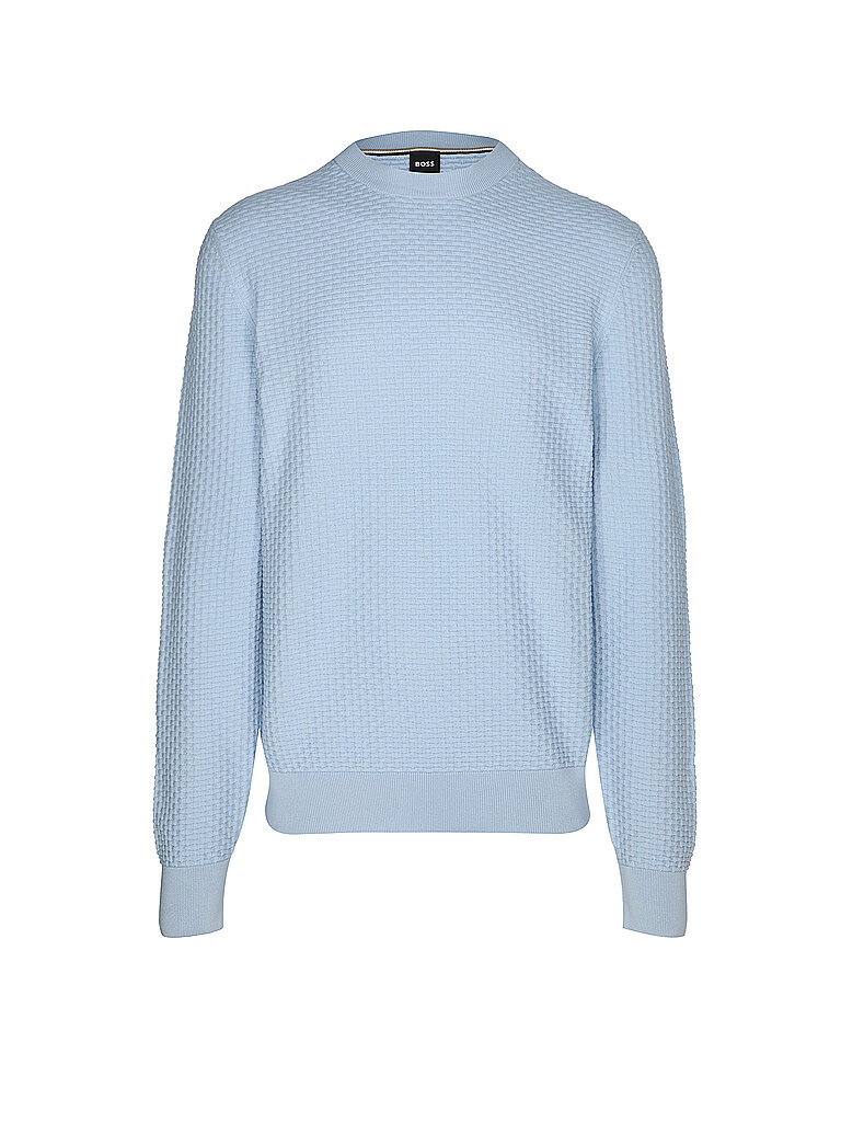 Pullover H-IMPERTO azul claro S