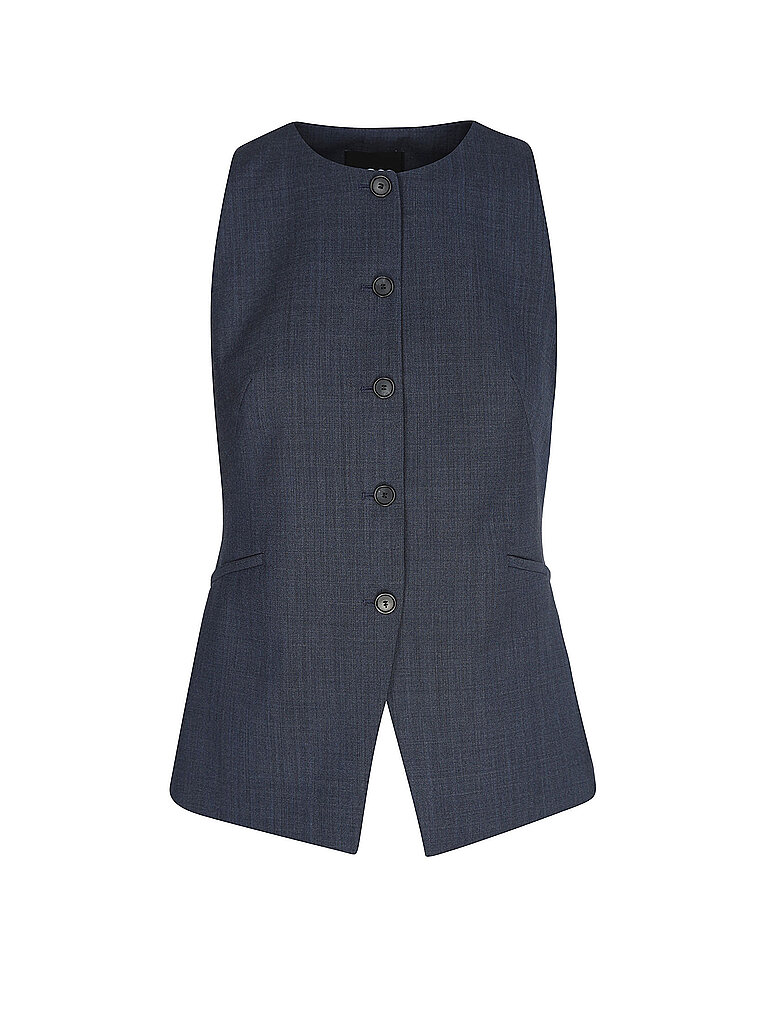 BOSS Gilet JULERAN azul oscuro