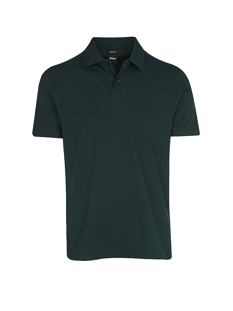 BOSS Polo PALLAS verde oscuro