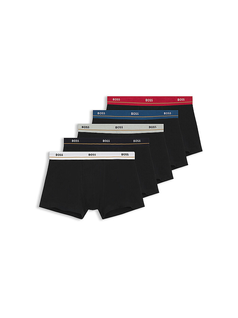 Boxershorts Paquete de 5 abierto misceláneo negro L