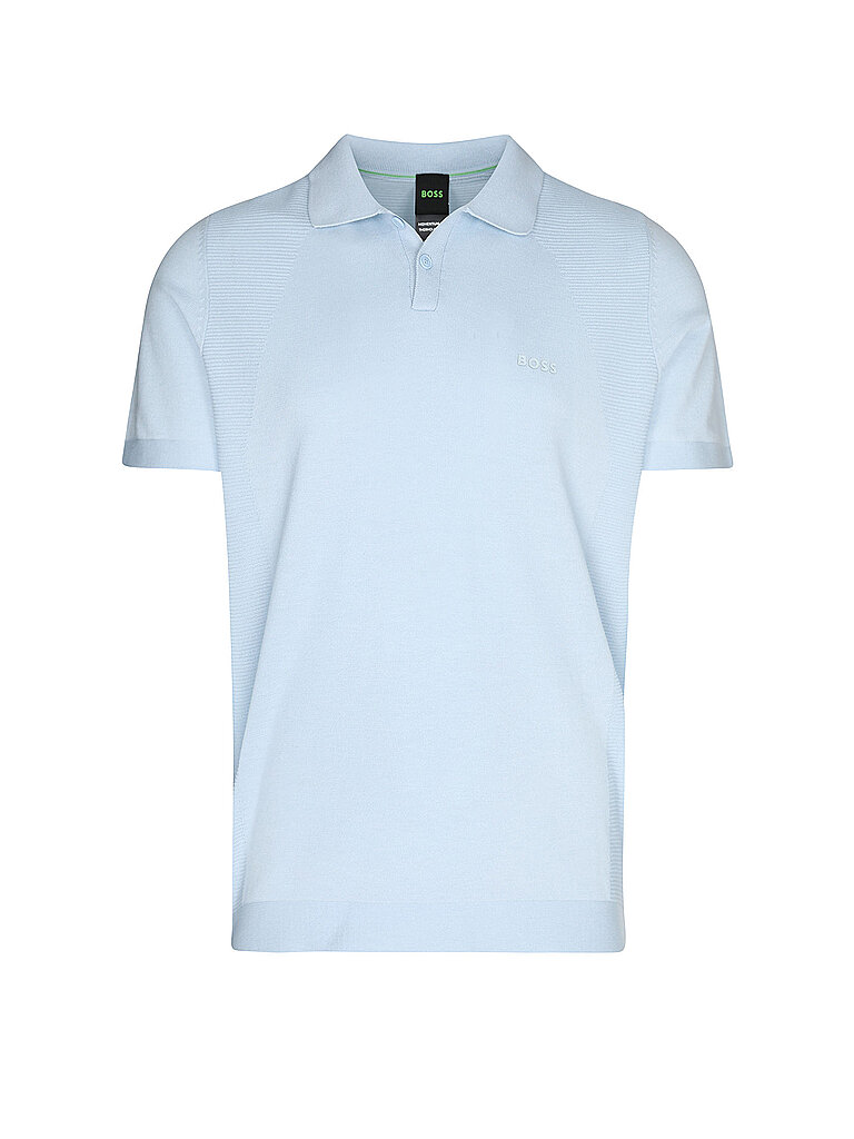 BOSS Poloshirt KN_MOMENTUM-LITE azul claro
