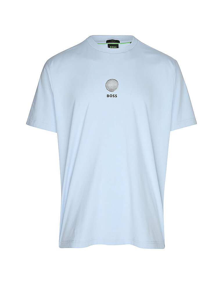 BOSS Camiseta TS TERRACE azul claro