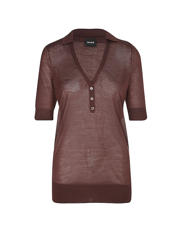 Boss Poloshirt FULIP marrón XS